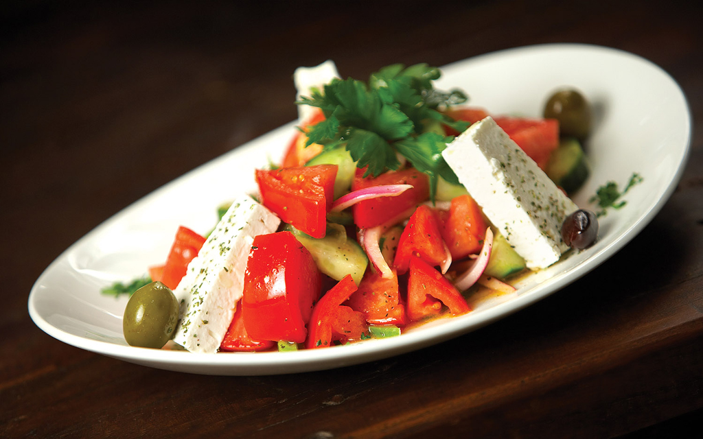 tomato and mozzarella salad