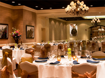 served banquet room